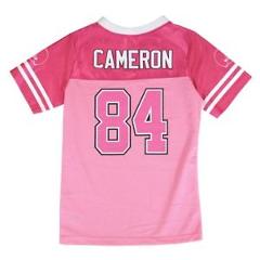 Jordan Cameron NFL Cleveland Browns Fashion Pink Jersey Little Girls (4-6)
