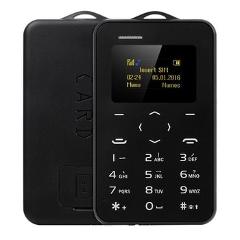 Original AEKU C6 Mini Emergency Card Phone With Backup Wallet Mobile CellPhone Ultrathin Student Version Bluetooth Dialer PK M5