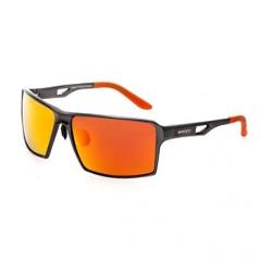 Breed Centaurus Aluminium Sunglasses - Gunmetal/Red-Yellow