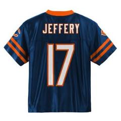 Alshon Jeffery NFL Chicago Bears Mid Tier Home Navy Blue Jersey Youth (XS-2XL)