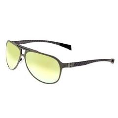 Breed Apollo Titanium and Carbon Polarized Fiber Sunglasses - Silver/Gold