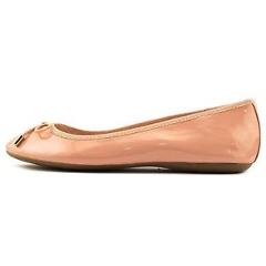 Alfani Womens Aleaa Leather Almond Toe Ballet Flats