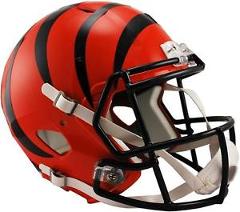 Cincinnati Bengals Revolution Speed Full-Size Replica Football Helmet - Fanatics