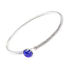 DAVID YURMAN Women's Chatelaine Bracelet with Lapis Lazuli 3mm $350 NEW