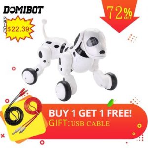 Hot Sale Domibot Wireless Remote Control Smart Robot Dog Sing Dance Walking Talking Dialogue Educational Toys Gift for Children