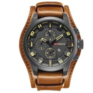 Luxury Brand CURREN Mens Watches Military Sports Men Watch Quartz Date Clock Casual Leather Wrist Watch Relogio Masculino 8225