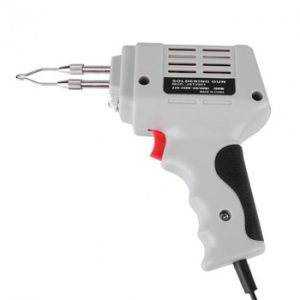 Electrical Soldering Iron Gun Hot Air Heat Gun Hand Welding Tool With Solder Wire Welding Repair Tools Kit EU 220V 100W