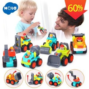 HOLA 3116C Baby Toys Construction Vehicle Cars- Forklift