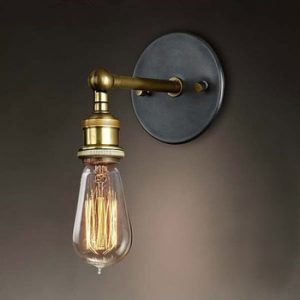 Vintage Industrial Wall Sconce Lights Wandlamp Retro Wall Lamp 110V-220V E27/E26 Indoor Bedroom Bathroom Balcony Bar Aisle Lamp