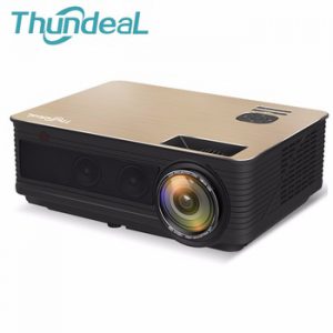 ThundeaL HD Projector TD86 4000 Lumen Android 6.0 WiFi Bluetooth Projector (Optional) for Full HD 1080P LED TV Video Projector