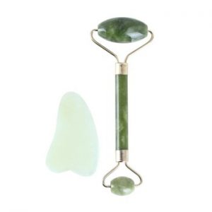 Darsonval Natural Facial Beauty Massage Tool Jade Roller Face Massager Slimming Body Jade Massager