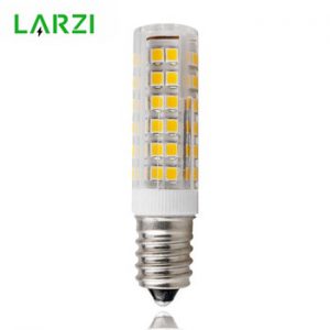 LARZI Mini E14 LED Lamp 3W 4W 5W 7W 220V LED Corn Bulb SMD2835 360 Beam Angle Replace Halogen Chandelier Lights