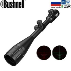 6-24x50 Aoe Riflescope Adjustable Green Red Dot Hunting Light Tactical Scope Reticle Optical Rifle Scope