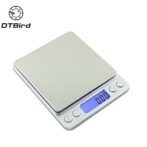 3000g/0.1g Portable Mini Electronic Digital Scales Pocket Case Postal Kitchen Jewelry Weight Balance Digital 500g/0.01g   DT6