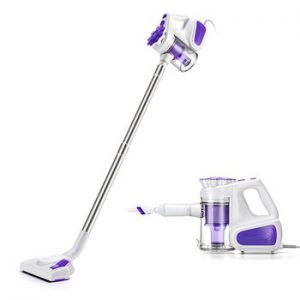 PUPPYOO Low Noise Portable Household Vacuum Cleaner Handheld Dust Collector and Aspirator WP526-C