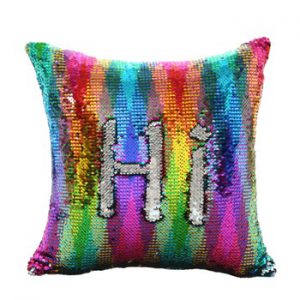 Meijuner Reversible Glitter Mermaid DIY Sequins Cushion Cover Throw Pillow Cushion Cover Car Home Sofa Decoration Pillowcase