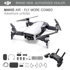DJI Mavic Air - Arctic White Drone - Fly More COMBO - 4K Camera