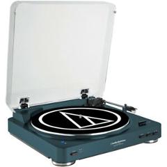 Audio-Technica AT-LP60 Automatic Wireless Belt-Drive Stereo Turntable - Navy