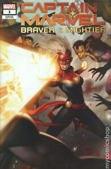 Captain Marvel Braver And Mightier #1 NM eBay Exclusive Ryan Brown Variant