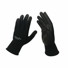 Martha Stewart Garden Gloves | Three Pair Pack | Non-Slip Grip | Medium | Black