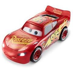 Disney Pixar Cars 3 Tech Touch Lightning McQueen Racing Vehicle Mattel Toy CHOP
