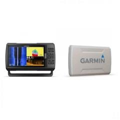 Garmin STRIKER Plus 9sv with CV52HW-TM Transducer and Protective Cover Bundle