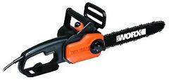 WORX WG305 8 Amp 14" Electric Chainsaw with Auto-Tension