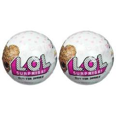 L.O.L. Surprise! Glitter Series 2-Pack Limited Edition LOL Doll Figure Set CHOP