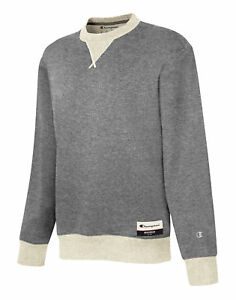 Champion Sweatshirt Men's Original Sueded Fleece Crew Authentic Pullover Sweats