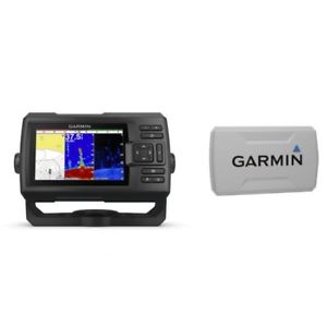 Garmin STRIKER Plus 5cv Fishfinder with CV20-TM Transducer and Protective Cover