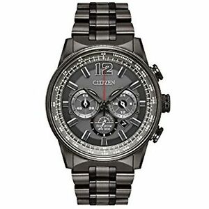 Citizen CA4377-53H Men's Nighthawk Grey Eco-Drive Watch