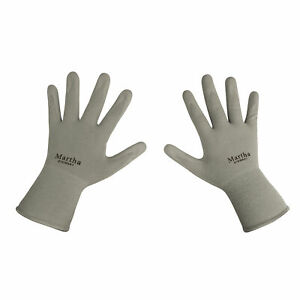 Martha Stewart Abrasion-Resistant Garden Gloves | Non-Slip Grip | Large