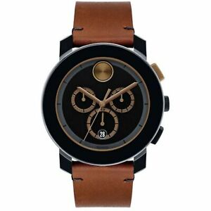 Movado 3600348 Men's Bold Black Quartz Watch