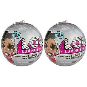 L.O.L. Surprise! Bling Series 2-Pack Limited Edition LOL Doll Figure Set CHOP