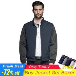 Men 2019 Spring New Smart Casual Fashion Jacket Coat Men Brand Styles Outfits Pattern Knit Sleeve Pockets Jackets Coats Men 5XL