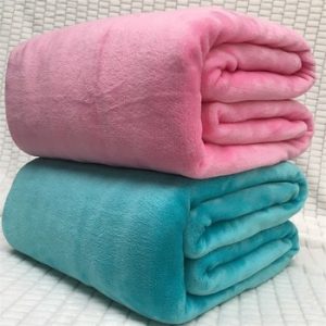 Textile Autumn Flannel Fleece Weighted Blanket Plaids Super Warm Soft Blankets Throw on Beds/Plane/Sofa Cover Sherpa Bedspread