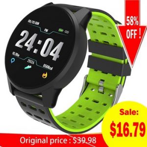 Sport Smart Watch Men Women Blood Pressure Waterproof Activity Fitness tracker Heart Rate Monitor Smartwatch GPS Android ios