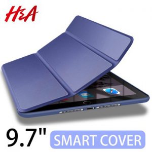 H&A 360 Full Leather Smart Case For Apple New iPad 9.7 inch 2017 2018 Cover for iPad 9.7 A1822 A1823 A1893 A1954 Protective Case