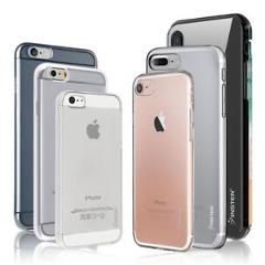 For iPhone X XS 8 7 6 Plus 5 Case Silicone Crystal Clear Bumper Gel Soft Cover
