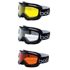 Bolle Mojo Ski Goggles (Shiny Black Frames) - Choose Lens!