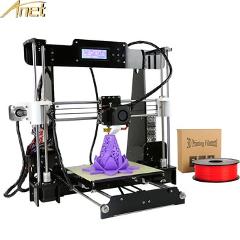 Anet A8 3d printer High Precision 0.4mm Nozzle Reprap Prusa i3 3D Printer Kit DIY Impresora 3d with PLA Filament Imprimante 3d