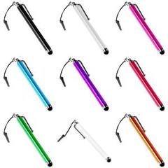 Capacitive Metal Universal Stylus Touch Screen LCD Pen With 3.5mm Anti Dust-Plug