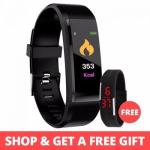 Bluetooth Smart Watch Men Women Heart Rate Monitor Blood Pressure Fitness Bracelet Smartwatch Sport Watch for ios android +BOX