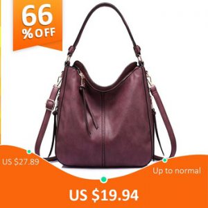 REALER women handbags PU leather female Crossbody shoulder bags high quality messenger bags for ladies big Totes large capacity