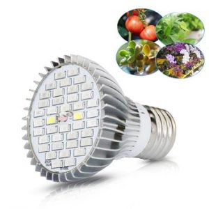 LED Phyto Lamp Full Spectrum 30W 50W 80W E27 LED Grow Light Fitolampy Bulbs 5730 SMD 28 40 78 120LEDs Lamp For Plants Seeding