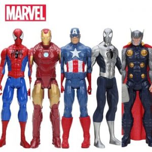 Hasbro Marvel Toys The Avenger Endgame 30CM Super Hero Thor Captain Thanos Wolverine Spider Man Iron Man Action Figure Toy Dolls
