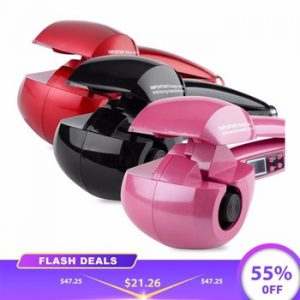 New LCD Screen Automatic Hair Curler Heating Hair Care Styling Tools Ceramic Wave Hair Curl Magic Curling Iron Women Hair Styler