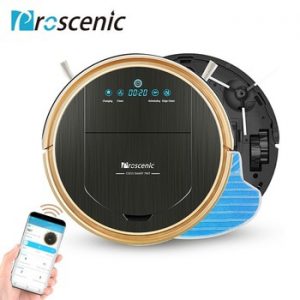 Robot Vacuum Cleaner Proscenic 790T 1200Pa Power Suction Vacuum Cleaner Robot with Wifi Connected Remote Control Aspirador