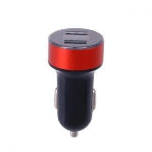 Car Charger Digital Display Dual USB Port 3.1A USB Charging Adapter Car Voltage Display Car-styling Auto Charger For Phone Cars