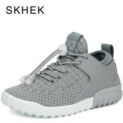 SKHEK New Technology Student School Shoes Kids Seamless Sneakers Boys and Girls Mesh Casual Shoes Breathable Light Weight